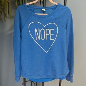 Gilly Hicks "Nope" Girls Shirt - Medium